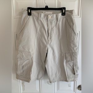 Levi's Cargo Shorts‎ Men 33 Beige 100% Cotton Outdoor Gorpcore Golf Hiking VTG